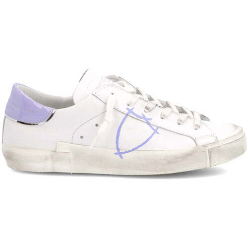 Chaussures Femme Baskets mode Philippe Model  Blanc