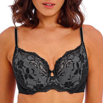 Sous-vêtements Femme Emboitants Wacoal Florilège Noir