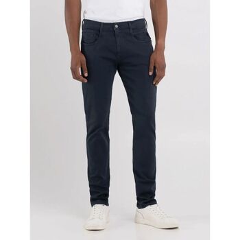 Vêtements Homme Pantalons Replay M914Y.8366197 - AMBASS-010 -  10.5 OZ HYPERFLEX STR. Bleu