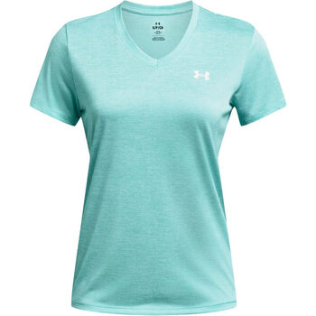 Vêtements Femme Chemises / Chemisiers Under Armour Tech SSV- Twist Vert