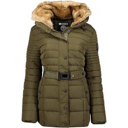 Vêtements Femme Parkas Geographical Norway BELLENA Kaki