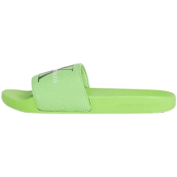 Chaussures Homme Sandales et Nu-pieds Calvin Klein Jeans Mules Homme  Ref 62786 02O Vert Vert