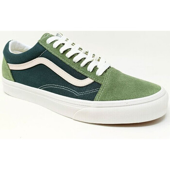 Chaussures Baskets mode Vans BASKET OLD SKOOL TRI-TONE VERT Vert