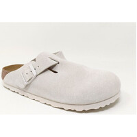 Chaussures Baskets mode Birkenstock SABOT BOSTON SUEDE NAR BLANC Blanc