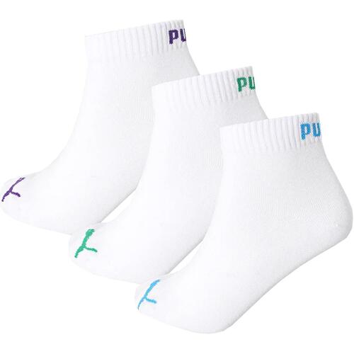 Sous-vêtements Chaussettes Puma unisex sneaker plain 3p Blanc