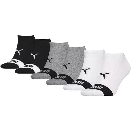 Sous-vêtements Chaussettes Puma Pack de 6 sneakers Noir