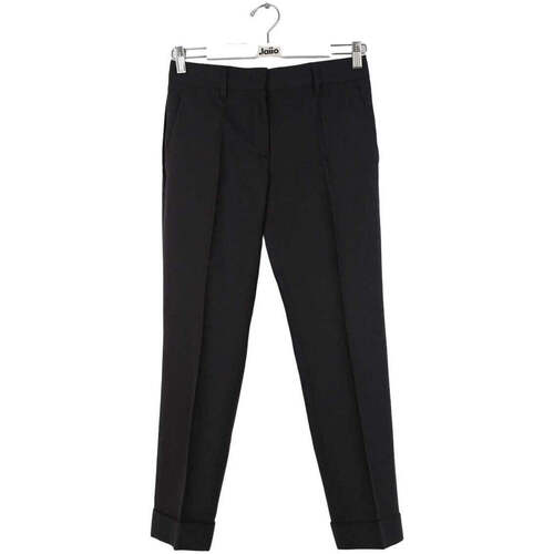 Vêtements Femme Pantalons Prada Pantalon en laine Noir