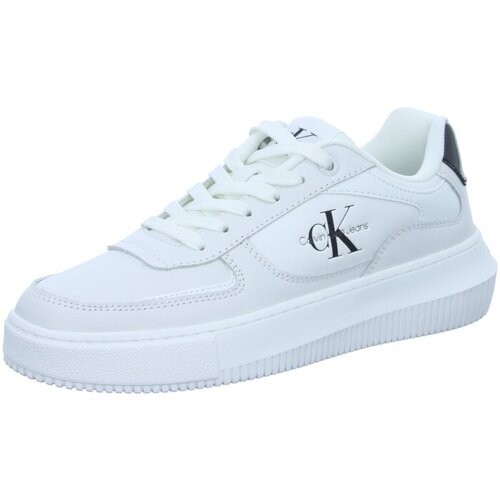 Chaussures Femme Baskets mode Calvin Klein Jeans  Blanc