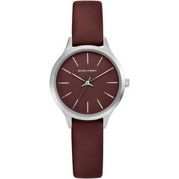 Montres & Bijoux Femme Montres Analogiques Suri Frey montre SFY Nicky Marron