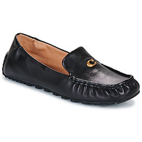 Chaussures Femme Mocassins Coach RONNIE LEATHER LOAFER Noir