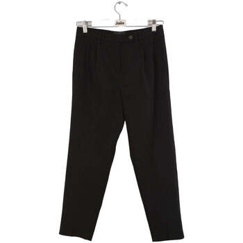 Vêtements Femme Pantalons Prada Pantalon slim en laine Noir