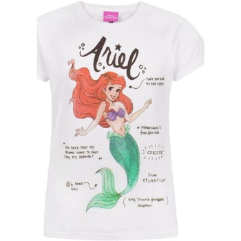 Vêtements Enfant T-shirts manches courtes Disney NS8100 Blanc