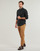 Vêtements Homme Chemises manches longues Polo Ralph Lauren CHEMISE AJUSTEE SLIM FIT EN OXFORD LEGER Noir / Doré