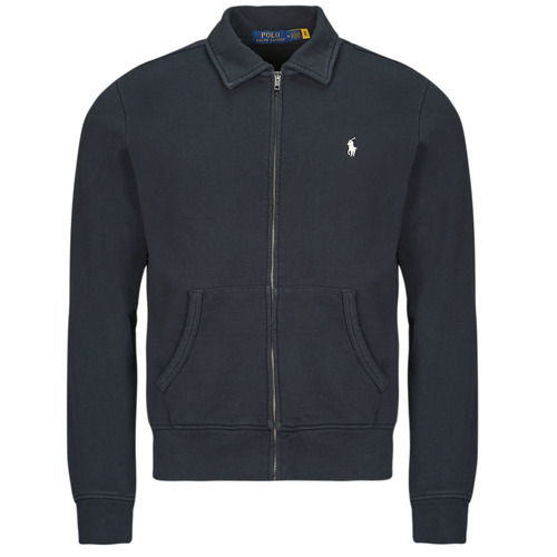 Polo Ralph Lauren VESTE SWEAT EN MOLLETON TERRY Noir