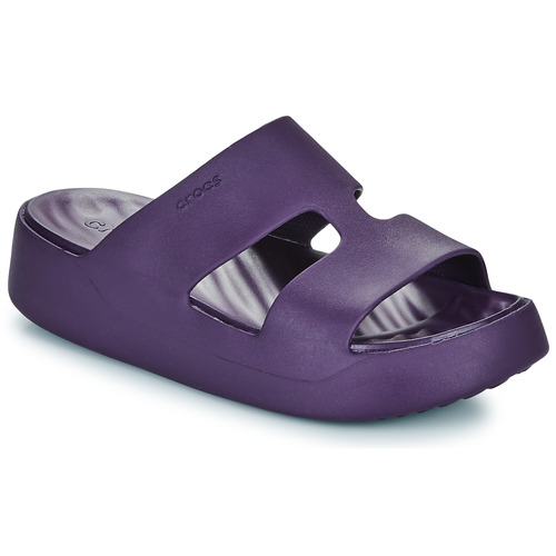 Chaussures Femme Mules Crocs Getaway Platform H-Strap Violet / Foncé