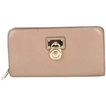 Sacs Femme Portefeuilles MICHAEL Michael Kors Portefeuille en cuir Beige