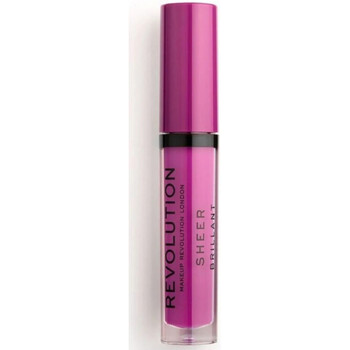 Beauté Femme Gloss Makeup Revolution Gloss à Lèvres Sheer Brillant Violet