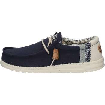 Chaussures Homme Baskets mode HEYDUDE 40015 Bleu