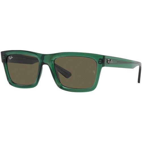 Montres & Bijoux Homme Lunettes de soleil Ray-ban Lunettes de soleil Warren biosourcées Noir