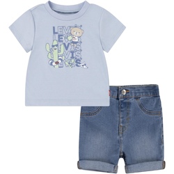 Vêtements Garçon Ensembles enfant Levi's 6ek235 Bleu