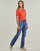 Vêtements Femme Jeans flare / larges Only ONLEVERLY  Bleu medium