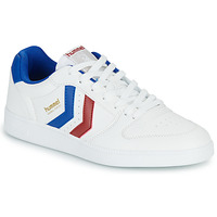 Chaussures Baskets basses hummel HANDBALL PERFEKT Blanc / Bleu / Rouge