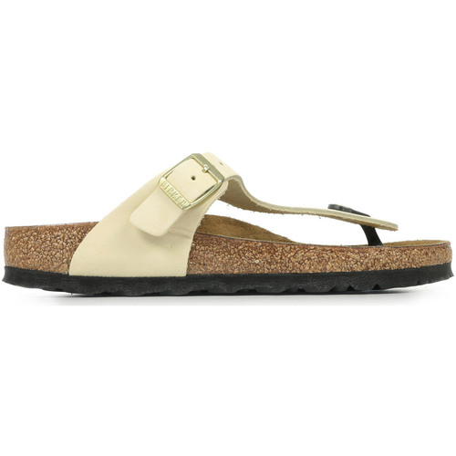 Chaussures Femme Tongs Birkenstock Gizeh Bs Beige