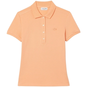 Vêtements Femme T-shirts & Polos Lacoste Polo  femme Ref 52088 IXY Orange clair Orange