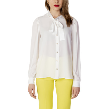 Vêtements Femme Chemises / Chemisiers Sandro Ferrone BOTTONI ORO E CRAVATTA S22XBCLETION Blanc