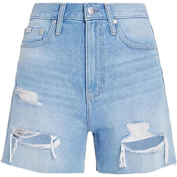 Vêtements Femme Shorts / Bermudas Calvin Klein Jeans MOM J20J222803 Bleu