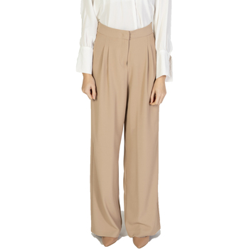 Vêtements Femme Pantalons fluides / Sarouels Sandro Ferrone S15XBDALASSIO Beige