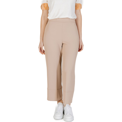 Vêtements Femme Pantalons fluides / Sarouels Sandro Ferrone S15XBDANNA Beige