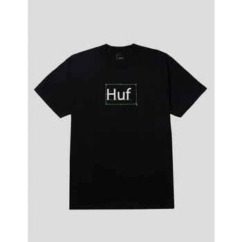 Vêtements Homme T-shirts manches courtes Huf  Noir