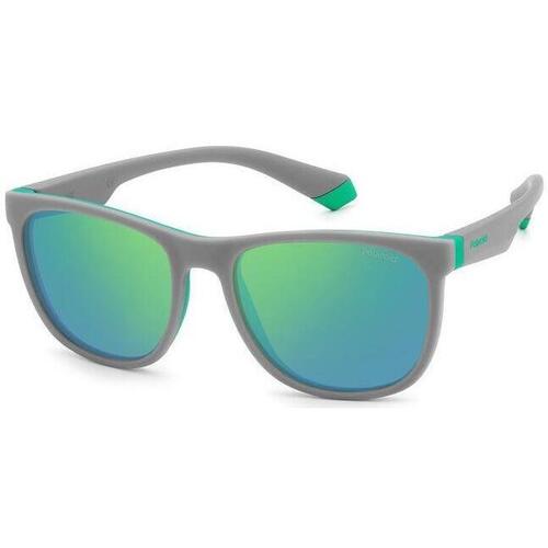 Montres & Bijoux Lunettes de soleil Polaroid PLD 8049/S Lunettes de soleil, Gris mat/Vert, 49 mm Autres