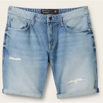 Vêtements Homme Shorts / Bermudas Tom Tailor - Short en jean - bleu délavé Bleu