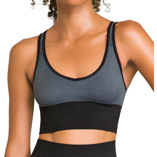 Vêtements Femme Brassières de sport DIM -08FK Gris