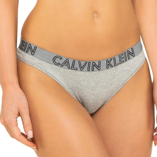 Sous-vêtements Femme Strings Calvin Klein Jeans 000QD3636E Gris