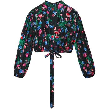 Vêtements Femme Tops / Blouses Desigual BLUS GARDEN 22WWBW09 Noir