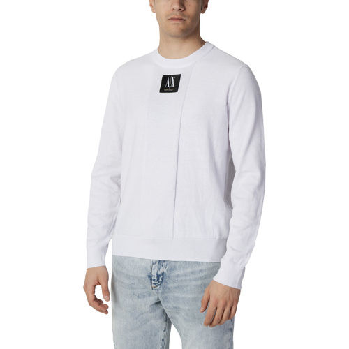 Vêtements Homme Pulls EAX PATCH LOGO 3RZM2Y ZM1MZ Blanc