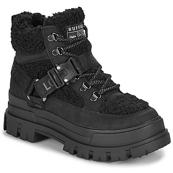 Chaussures Femme Boots Buffalo ASPHA COM MID WARM Noir