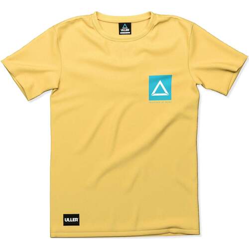 Vêtements T-shirts manches courtes Uller Iconic Jaune