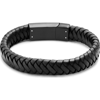 Montres & Bijoux Homme Bracelets Lucleon Collins Noir