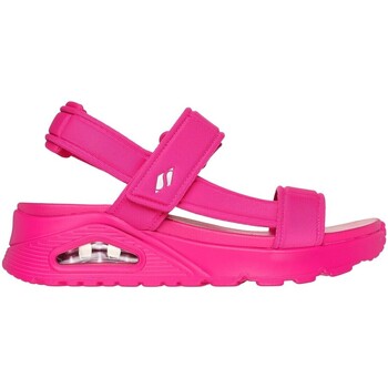 Chaussures Femme Sandales et Nu-pieds Skechers SANDALIAS CAMARA DE AIRE  Uno - Fun Stand FUXIA Rose