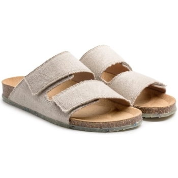 Chaussures Femme Sandales et Nu-pieds Zouri Lagoon Linen Nature Beige