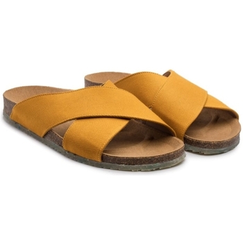 Chaussures Femme Sandales et Nu-pieds Zouri Sun Linen - Mustard Jaune