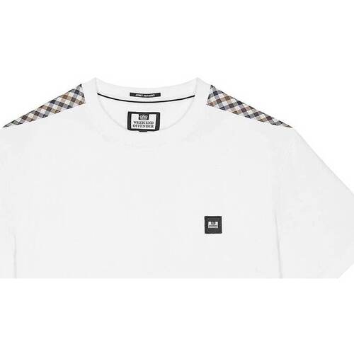 Vêtements Homme T-shirts & Polos Weekend Offender Diaz - blanc Beige