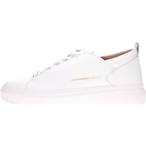 Chaussures Homme Baskets mode Alexander Smith  Blanc