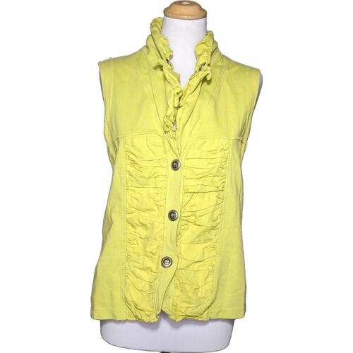 Vêtements Femme Gilets / Cardigans Armand Thiery gilet femme  38 - T2 - M Vert Vert