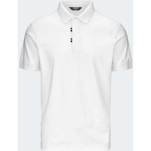 Vêtements Garçon T-shirts & Polos K-Way  Blanc