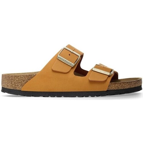 Chaussures Femme Tongs Birkenstock PANTOUFLE  ARIZONA CUIR ORANGE Orange